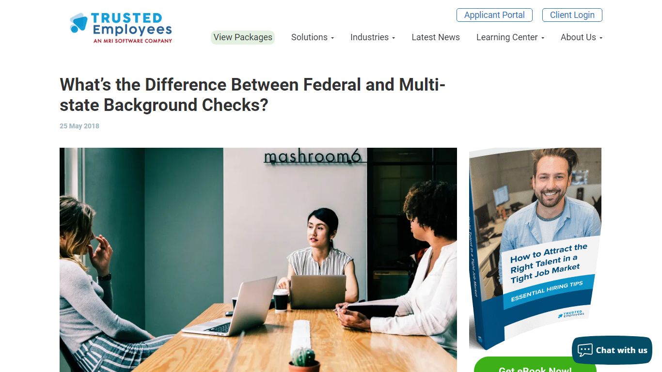 Difference Between Federal and Multi-state Background Checks?